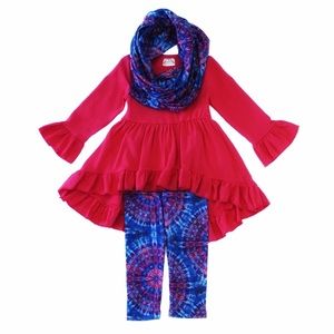 ❣️💙 Scarf Set-Fushia💙❣️